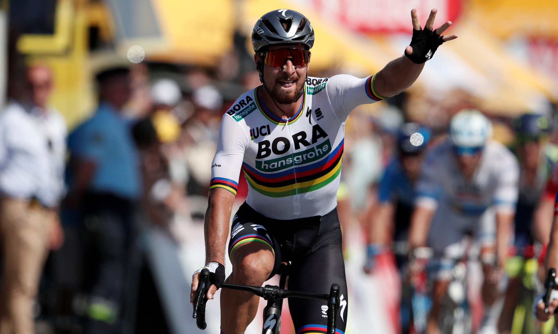 Peter Sagan sprints to stage 2 glory - Tour de France - Marking The Spot